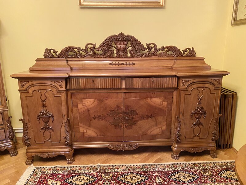 Set mobilier epoca stil baroc anii 1930,