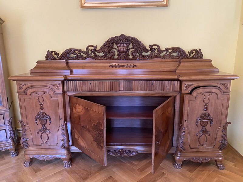 Set mobilier epoca stil baroc anii 1930,